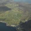 General oblique aerial view centred on the crofting township, taken from the W.