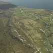 General oblique aerial view centred on the crofting township, taken from the ENE.