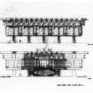 Section and elevation, British Embassy, Rome.