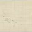 Digital copy of excavation drawing: Preston Hawe.
Plan of Grave XIV.