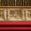 Interior. Chapel, detail of altar table