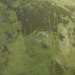 Oblique aerial view centred on the remains of the fort, taken from the NE.