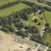 Oblique aerial view centred on the hotel, taken from the SW.