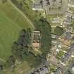 Oblique aerial view centred on the water tower, taken from the S.