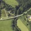 Oblique aerial view centred on the bridge, taken from the WSW.