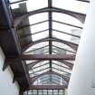 Interior. View of service court glazed roof