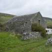 General view looking NE of mill and lade.