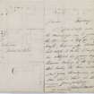 Digital copy of page 4: Letter to John Sime.
'MEMORABILIA, JOn. SIME  EDINr.  1840'
