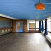 Interior. View of 1st floor balcony main bar area from NNE.