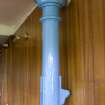 Interior. Detail of cast-iron column