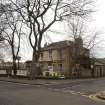 General view from SE from Raeburn Plcae showing entrance to Portgower Place.