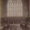 Interior. Chapel, view from W.