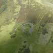 Oblique aerial view centred on the remains of the fort, taken from the NE.