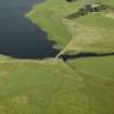 Oblique aerial view centred on the W end of the reservoir, taken from the SW.