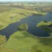 General oblique aerial view centred on the resevoir, taken from the W.