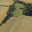 Oblique aerial view centred on the dispersed site, taken from the SSE.