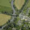 Oblique aerial view centred on the bridge, taken from the NE.