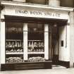 Edward Watson Sons and Co. Frontage of butchers shop.