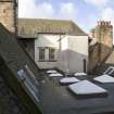 View of gable of No 10 Lowther Terrace from No 8 Lowther Terrace.