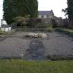 View of sunken garden