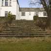 Detail of garden steps