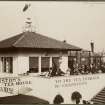 View of Miss Cranston's Tea Rooms at the International Exhibition in Glasgow 1901.
