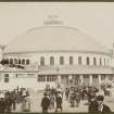View of building at the International Exhibition in Glasgow 1901.

