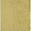 Sketch plan of suggested alterations. Basement floor plan.