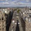 General view taken from the Scott Monument looking N, centring on the South St. David Street.