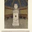 Digital copy of design for interior decoration of pump-room, insc: 'Design for Decoration of Interior of St. Bernard's Well, Edinburgh. To be executed as mosaic'  
Signed 'Thomas Bonnar, Decorator, Edinr'