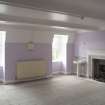 Interior. Attic floor. View of bedroom