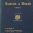 Catalogue of Horticultural Buildings by MacKenzie and Moncur
"MacKenzie and Moncur Limited  By Special Appointment To His Majesty the King  Catalogue of Horticultural Buildings, General Estate Buildings, Pavilions, Etc., Etc."