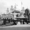 Digital copy of photograph of exhibition buildings at the Glasgow International Exhibition in 1901.