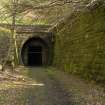 Tunnel entrance. General view from WSW