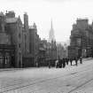 Photograph, with text; 'Candlemaker Row - General view from Lindsay Place'
Edinburgh Photographic Society Survey of Edinburgh and District, Ward XIV George Square