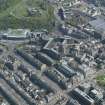 Oblique aerial view centred on the St Jame's Centre, taken from the NW.