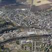 General oblique aerial view of the town, taken from the ENE.