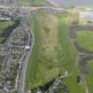 Oblique aerial view centred on Musselburgh Race Course  and golf course, taken from the ESE.
