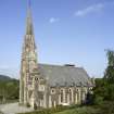 General elevated view of Church from west.