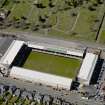 Oblique aerial view centred on the football ground taken from the S.