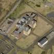 Oblique aerial view centred on the power station, taken from the SW.