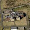 Oblique aerial view centred on the power station, taken from the S.