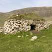 Hirta, Village Bay, consumption dyke and cleit. View of cleit 87 from E.