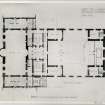 Proposed additions and alterations. 1st floor plan