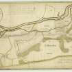 Plan showing the lands of Avontoun, Middlefield, Kettlestone Mill and Drum belonging to Robert Blair Esq.