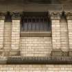 Detail of pilasters and window