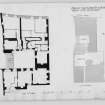 Block Plan and Plan of Third Floor
Mens. et delt. "R.T." (R Traquair)
