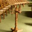 Interior. Lectern. Detail