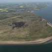 General oblique view of the training area, taken from the SW.