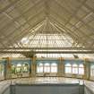 Skibo Castle. Pool Hall. View of roof structure